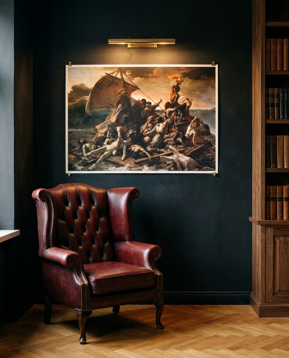 Das Floß der Medusa · im Lesezimmer