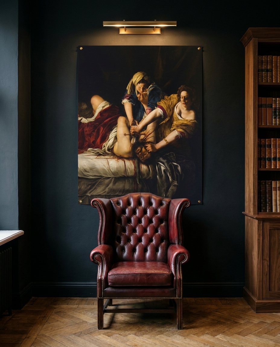 Judith enthauptet Holofernes · im Lesezimmer