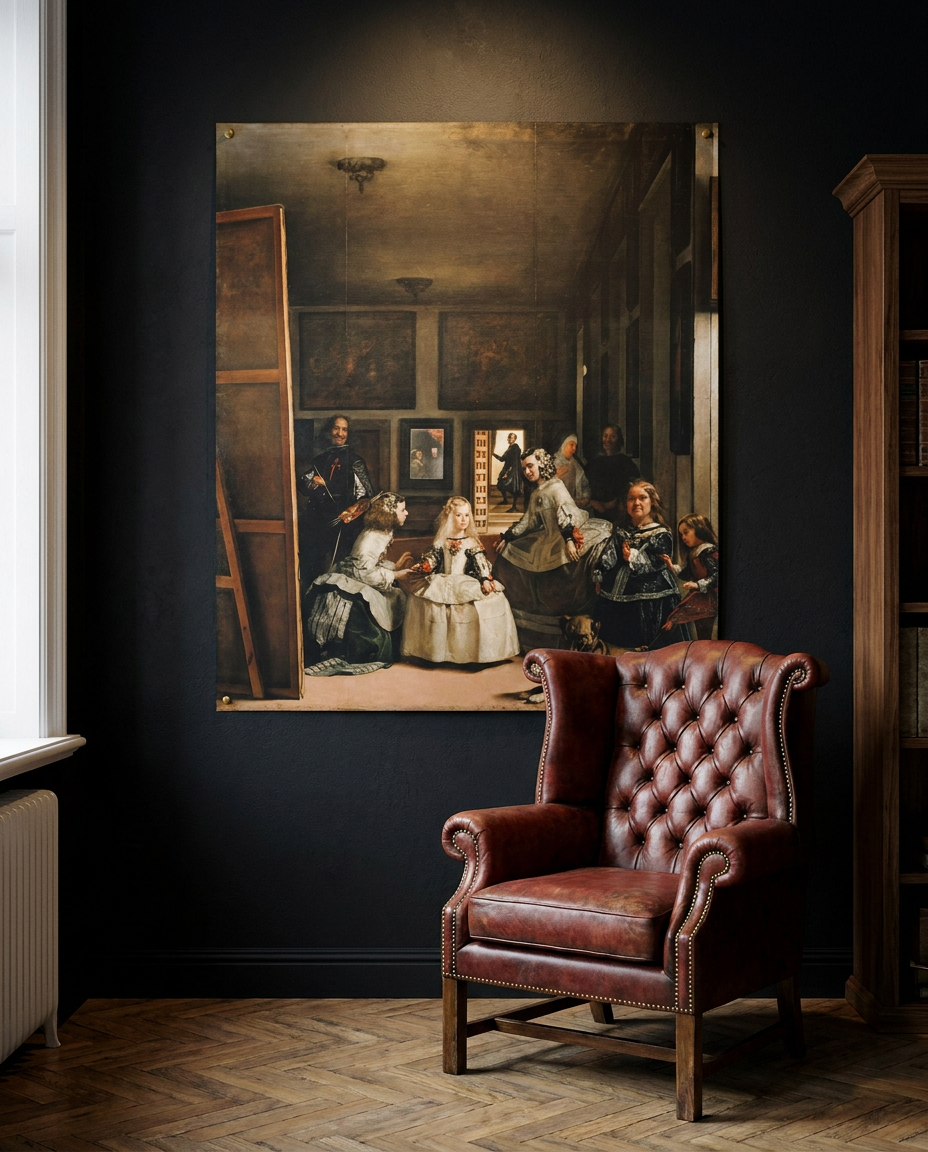 Las Meninas · im Lesezimmer