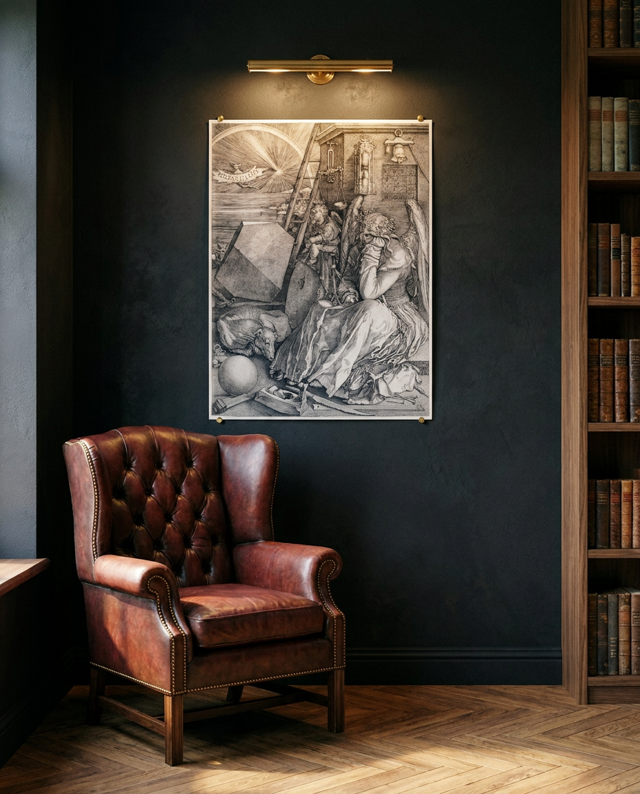 Melencolia I · im Lesezimmer