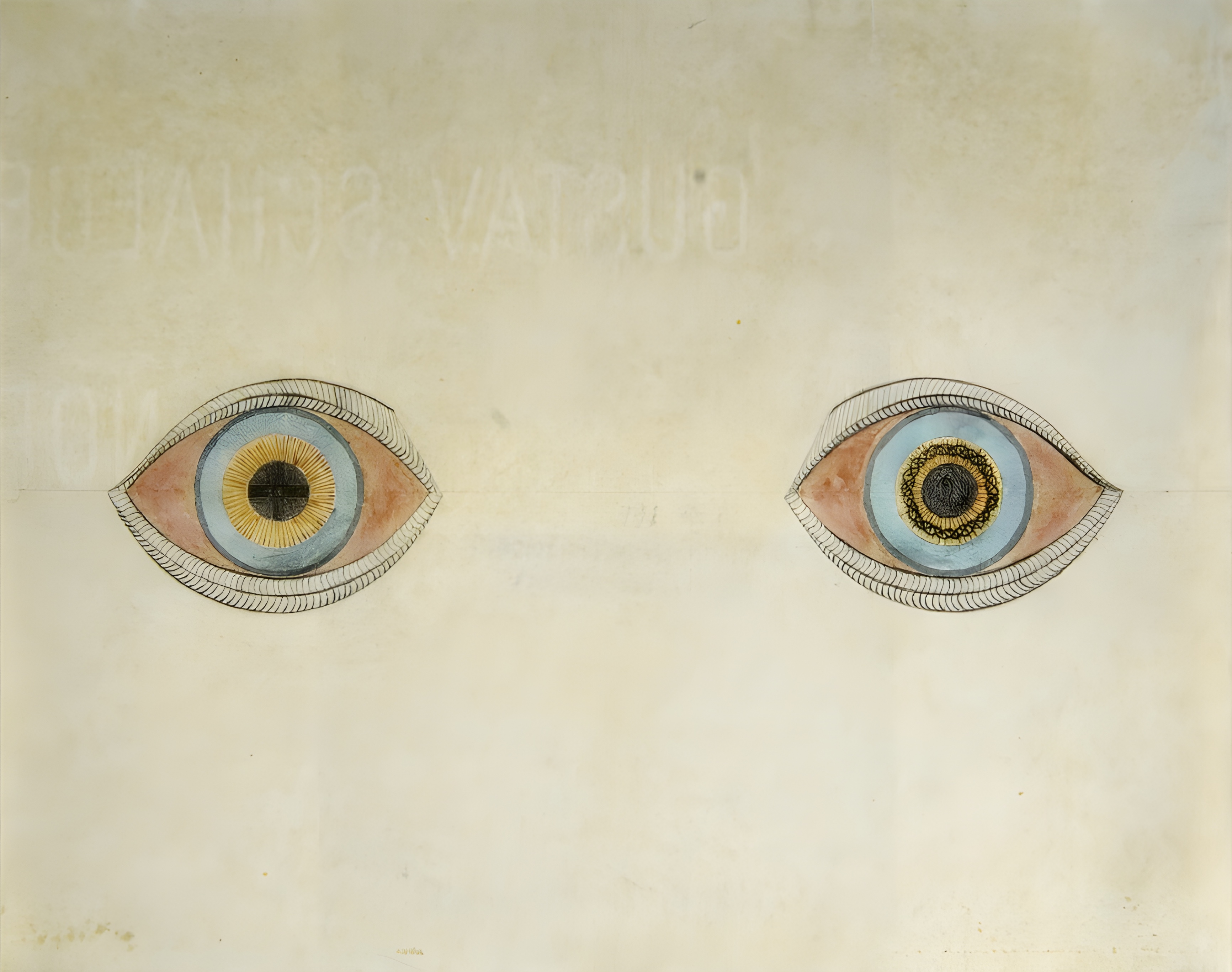 Meine Augen zur Zeit der Erscheinungen · August Natterer, 1911