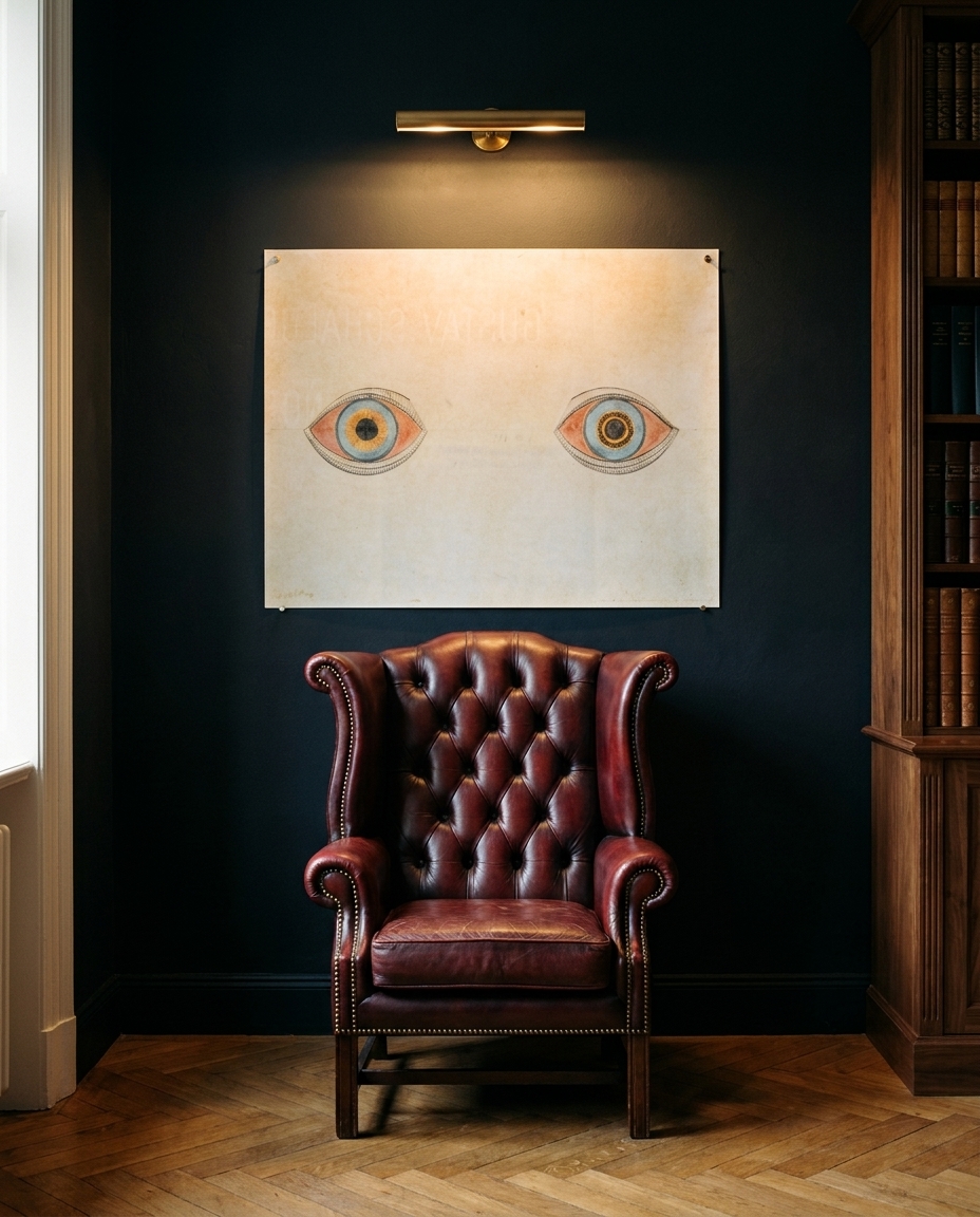 Meine Augen zur Zeit der Erscheinungen · im Lesezimmer