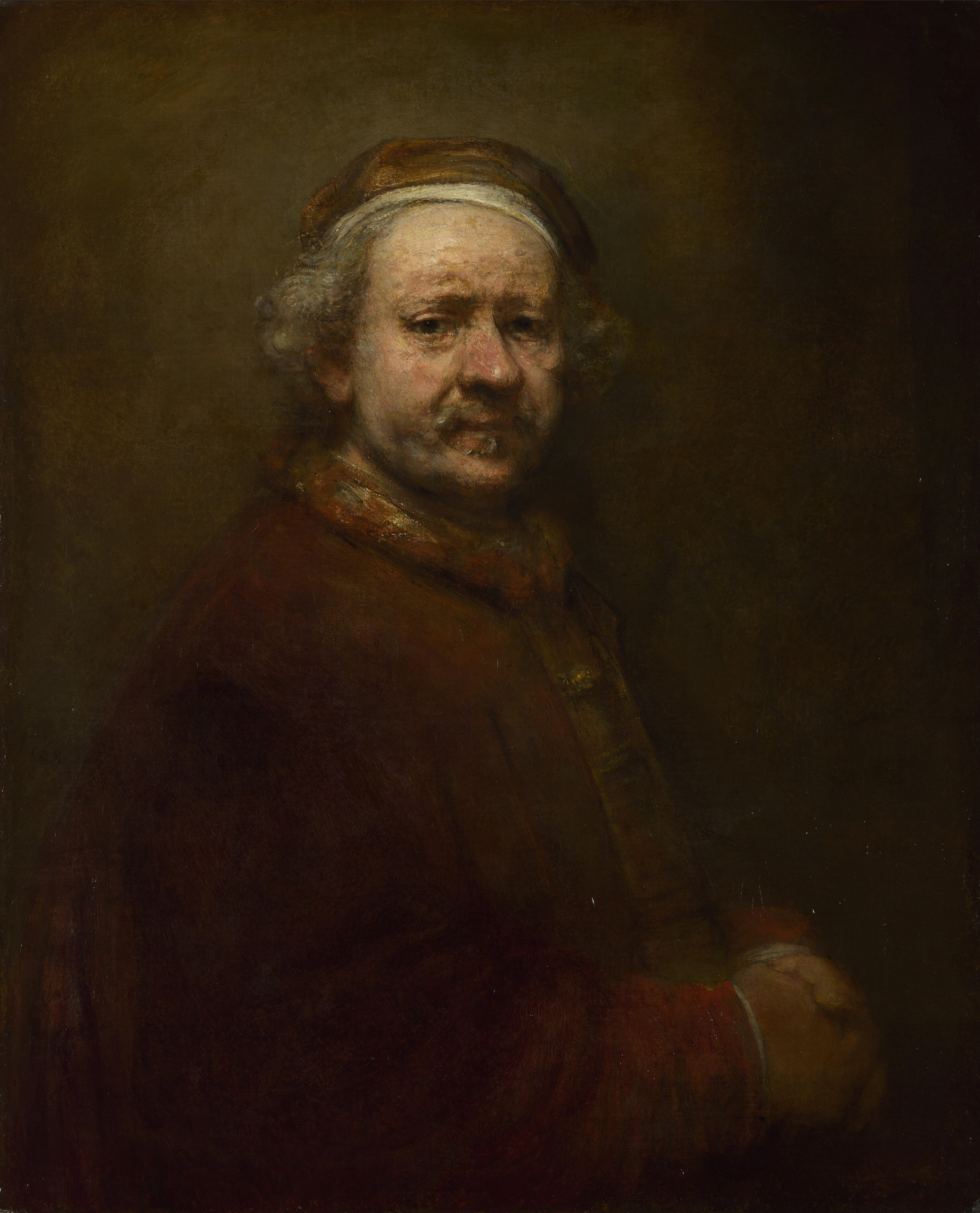 Selbstbildnis im Alter von 63 Jahren · Rembrandt van Rijn