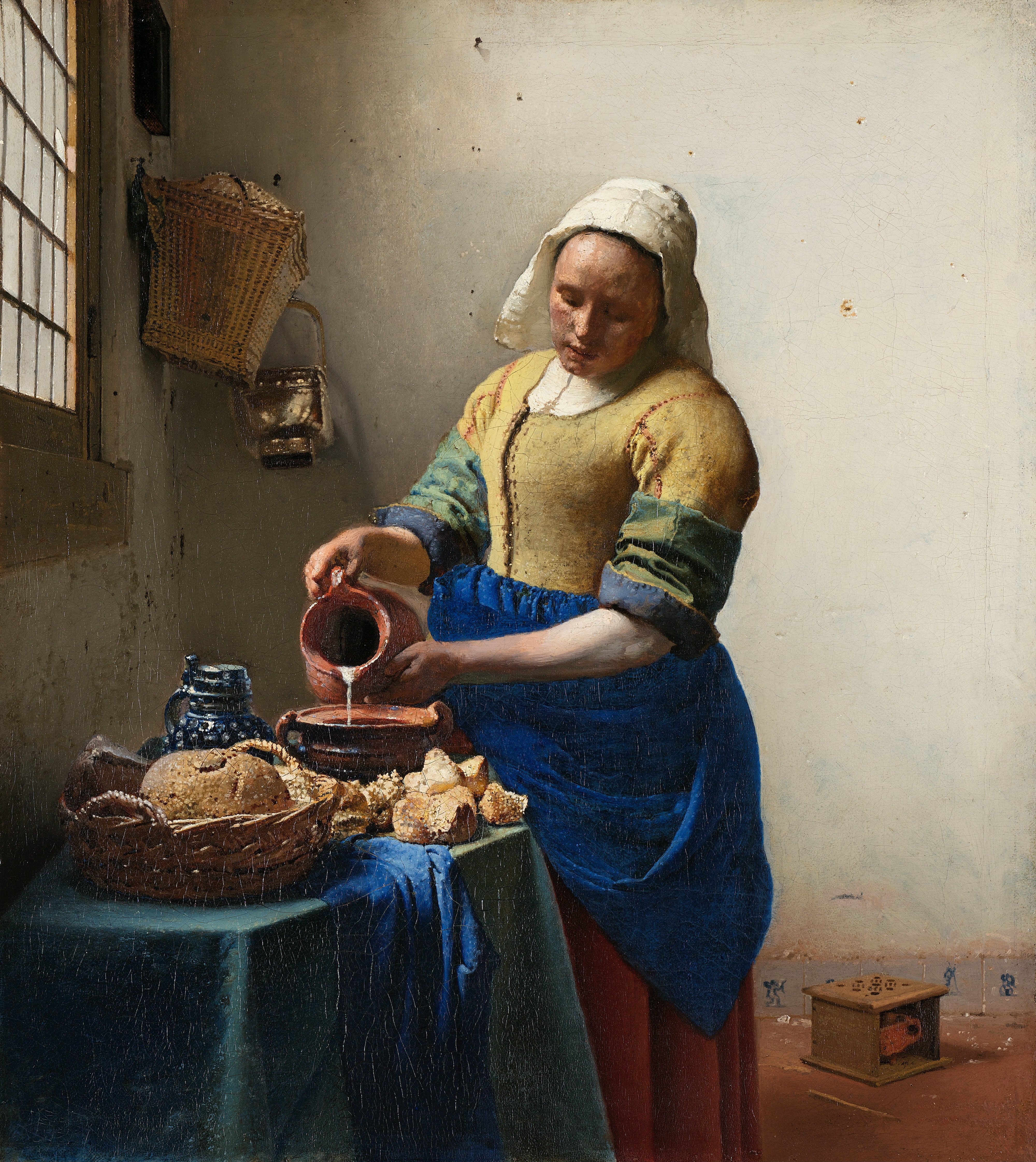 Die Milchmagd · Johannes Vermeer, c. 1658