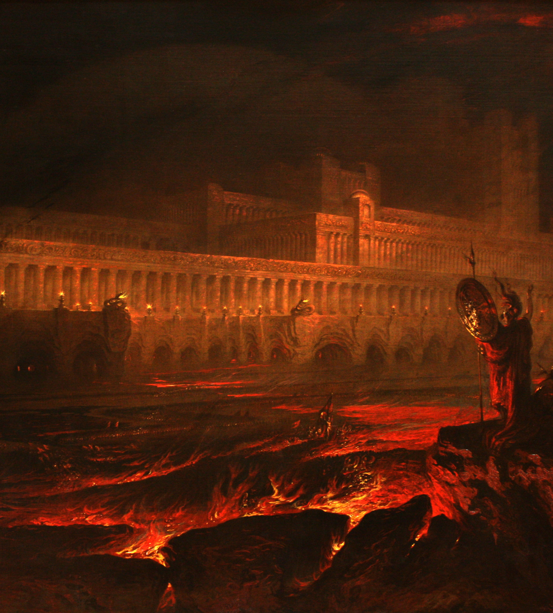 John Martin · Pandämonium · Louvre